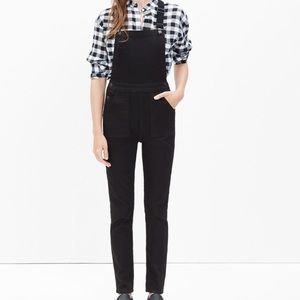 Madewell faded Black Overalls size M - so around size 29.
